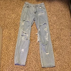 Light Distressed Jeans